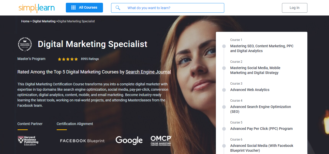 Digital Marketing Specialist Course