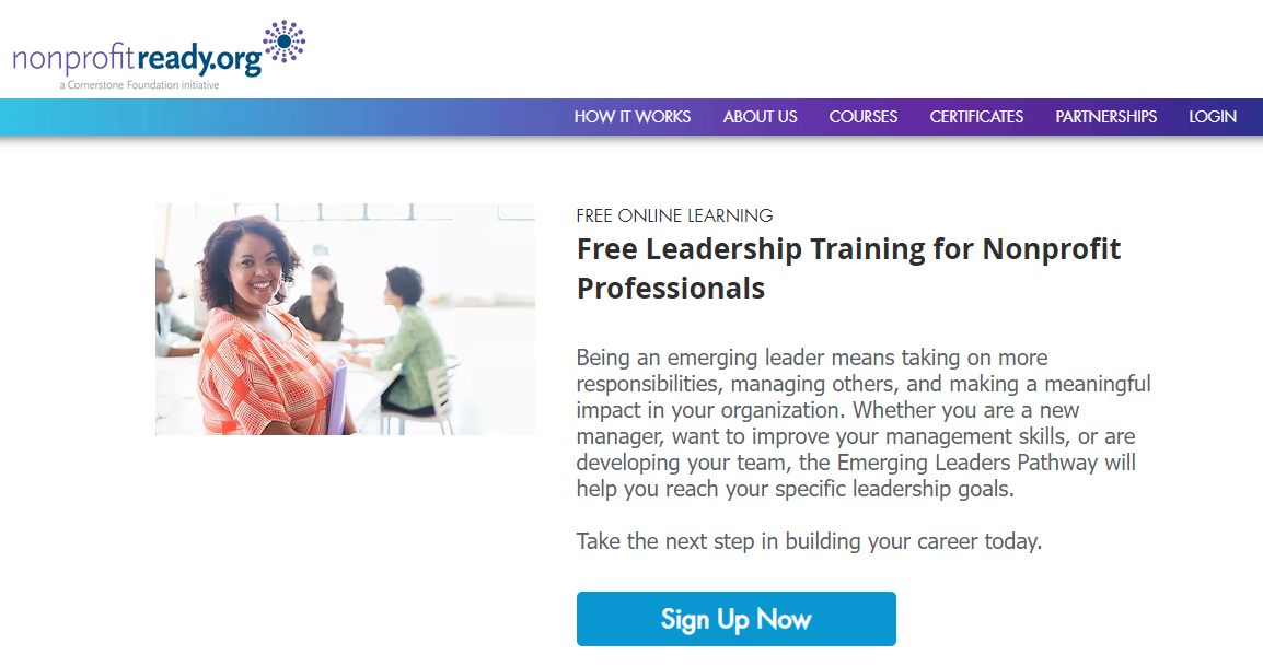 Free Leadership Training for Nonprofit Professionals