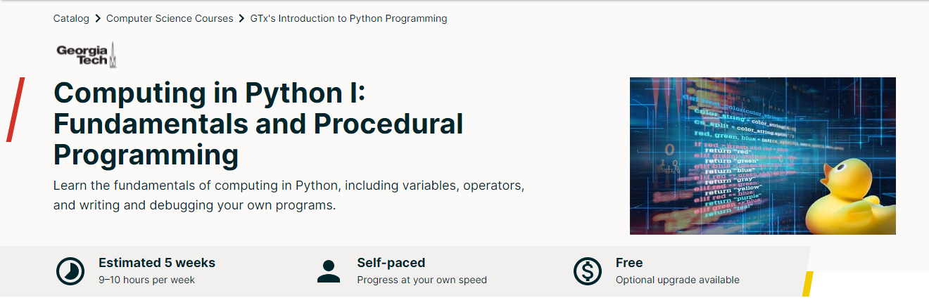 Computing in Python