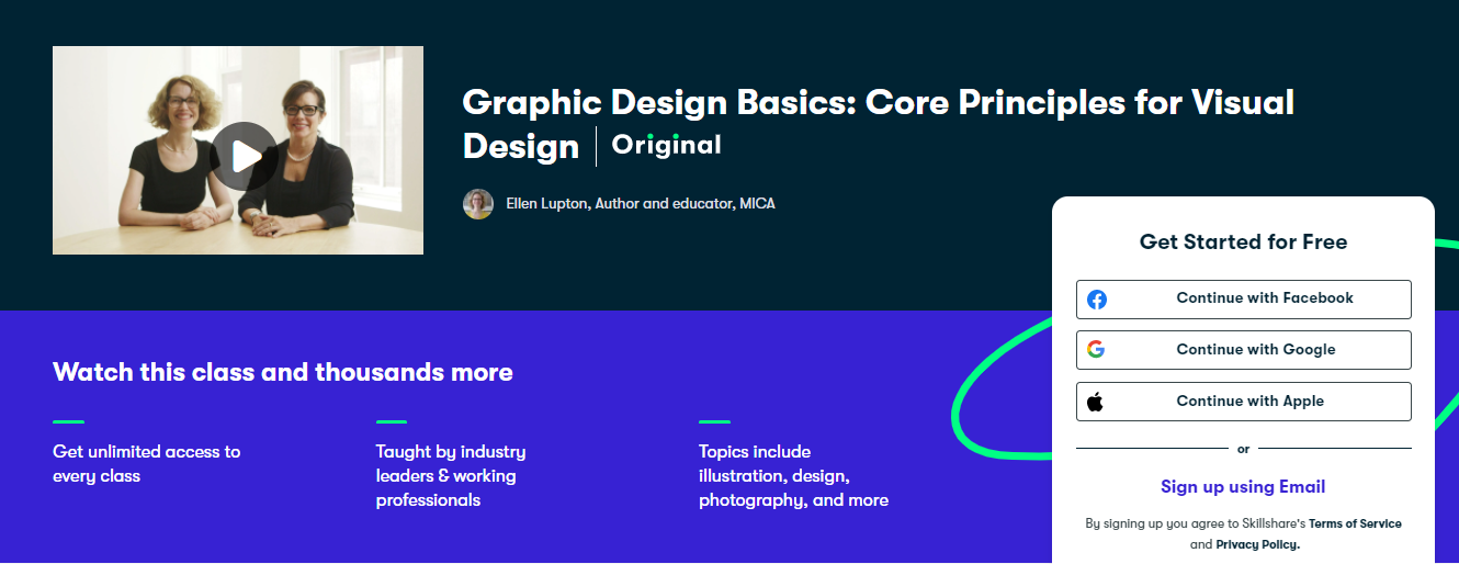 Graphic Design Basics Course