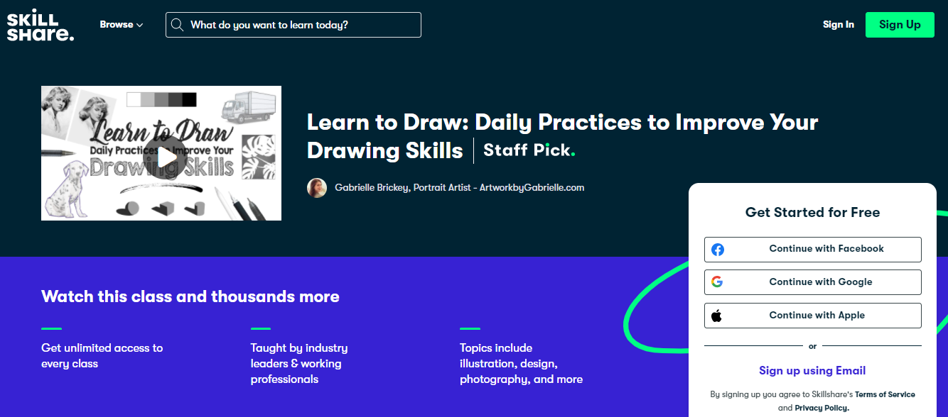 Learn to Draw Course