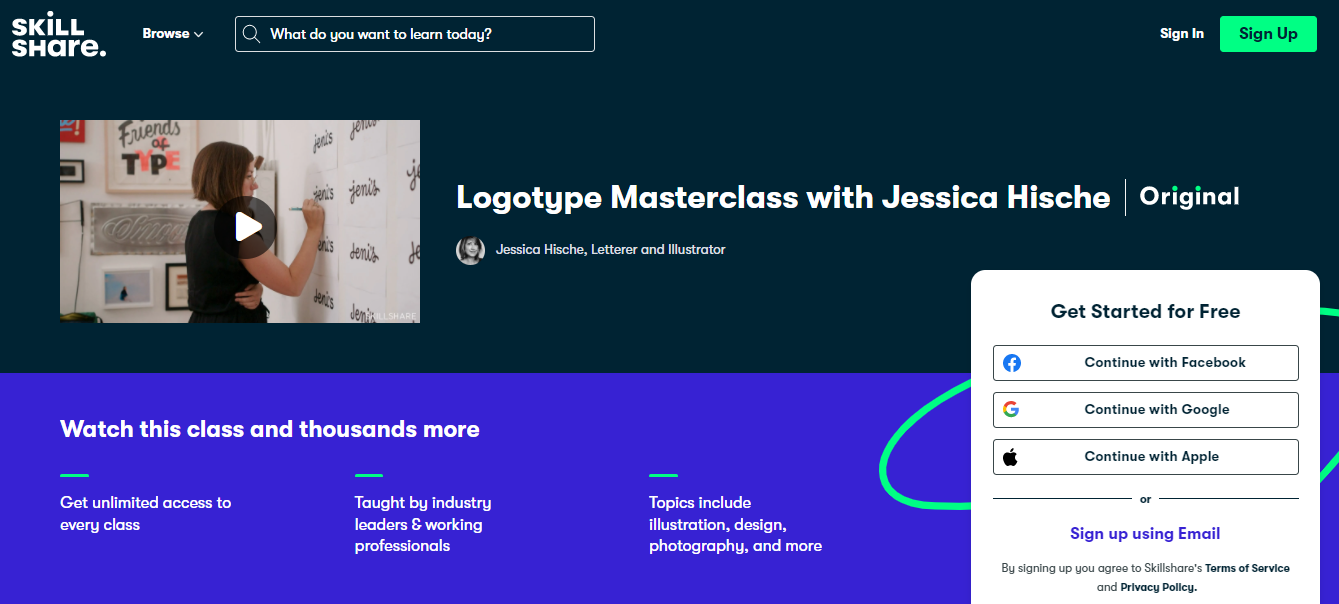 Logotype Masterclass