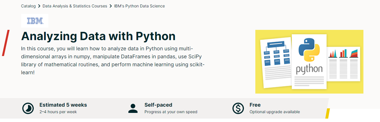 Analyzing Data with Python