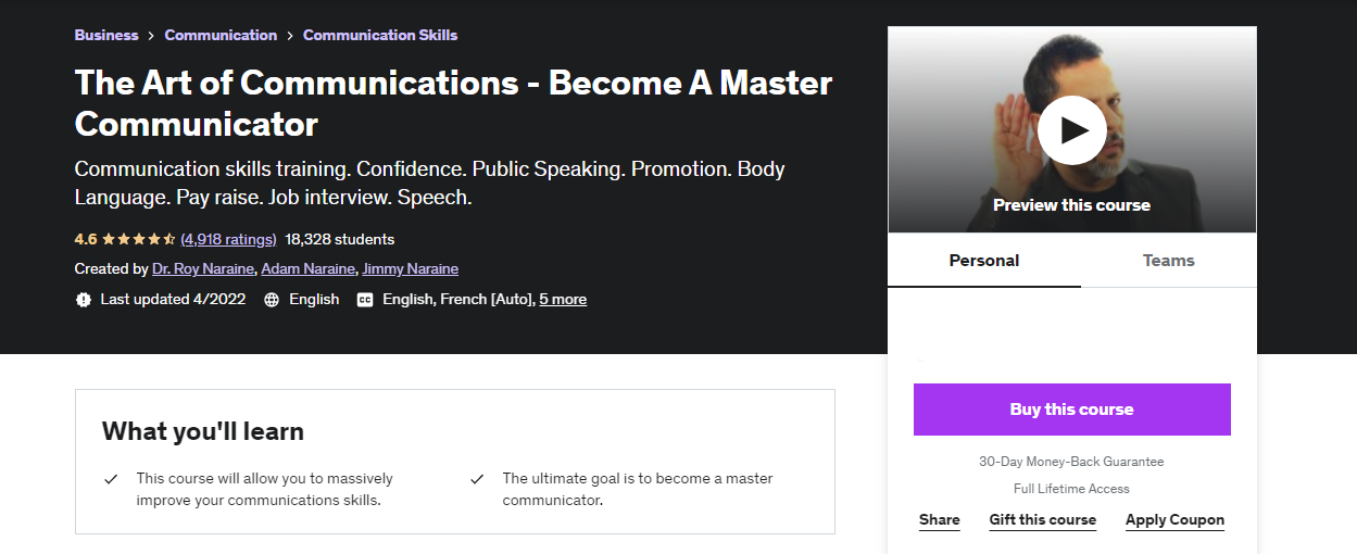 The Art of Communication Course