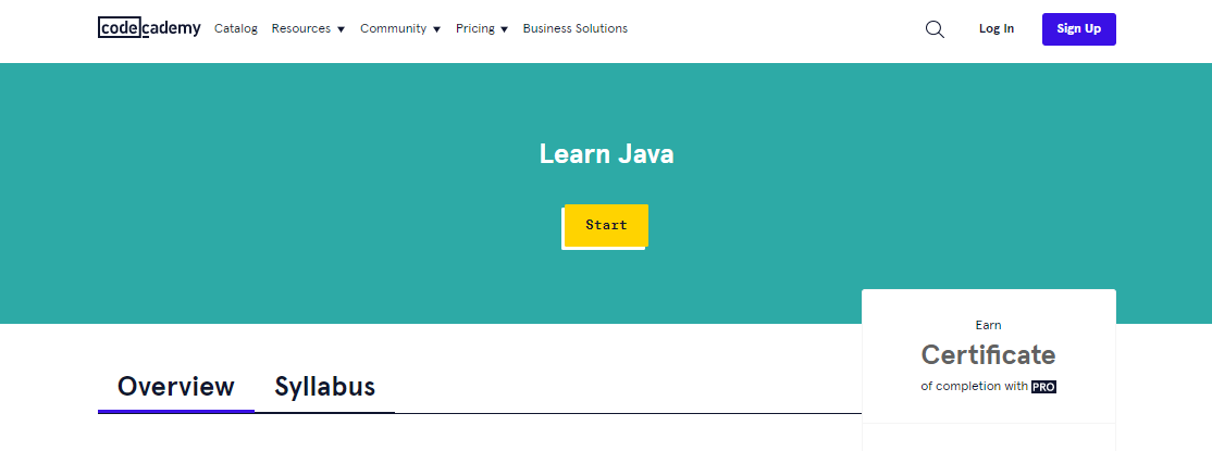 Learn Java Course